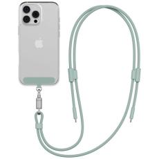 ENERGEA - ENERGEA USB-C till USB-C 240W Kabel 1.5m Lanyard Lasso - Sage