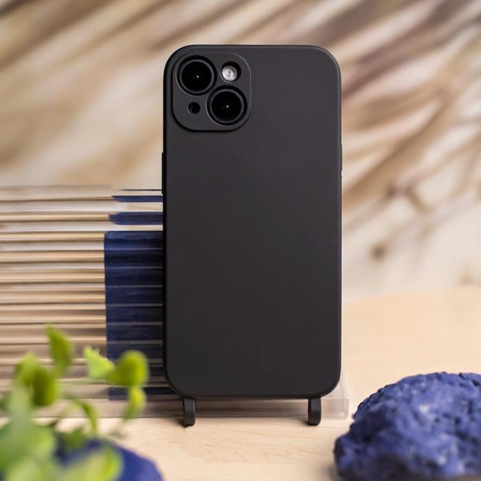 OEM - Silikon Skal Skyddande för iPhone 11, Svart