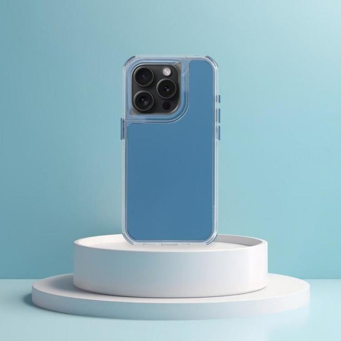 OEM - iPhone 15 Pro Mobilskal Matrix - Blå