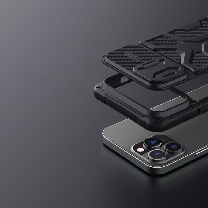 Nillkin - Nillkin iPhone 13 Pro Max Skal Adventruer Armored - Röd
