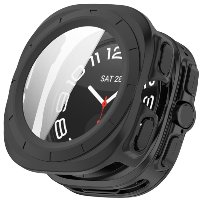 Tech-Protect - [2-Pack] Tech-Protect Skal För Galaxy Watch Ultra 2 (47mm) Defense - Svart/Clear