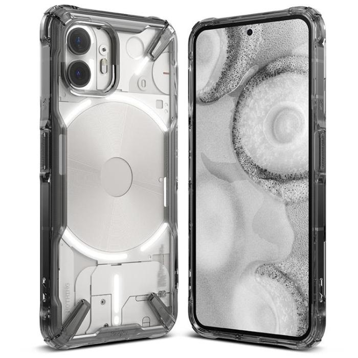Ringke - Ringke Nothing Phone 2 Mobilskal Fusion X - Smoke Svart