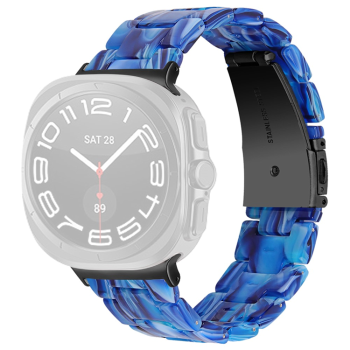 A-One Brand - Galaxy Watch 8/8 Classic (40/44/46mm) Armband Acrylic Vattentät Resin