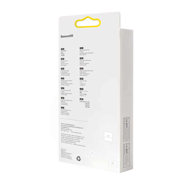 BASEUS - Baseus Huawei Mate 40 Pro Kameralinsskydd Härdat Glas Rengörings kit