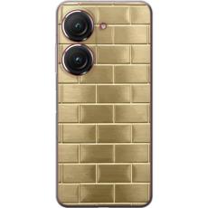 iSecrets - Mobilskal till Asus Zenfone 9 med Gyllene Murstenar