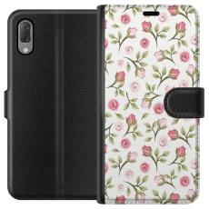 iSecrets - Plånboksfodral till Sony Xperia L3 med Blommigt