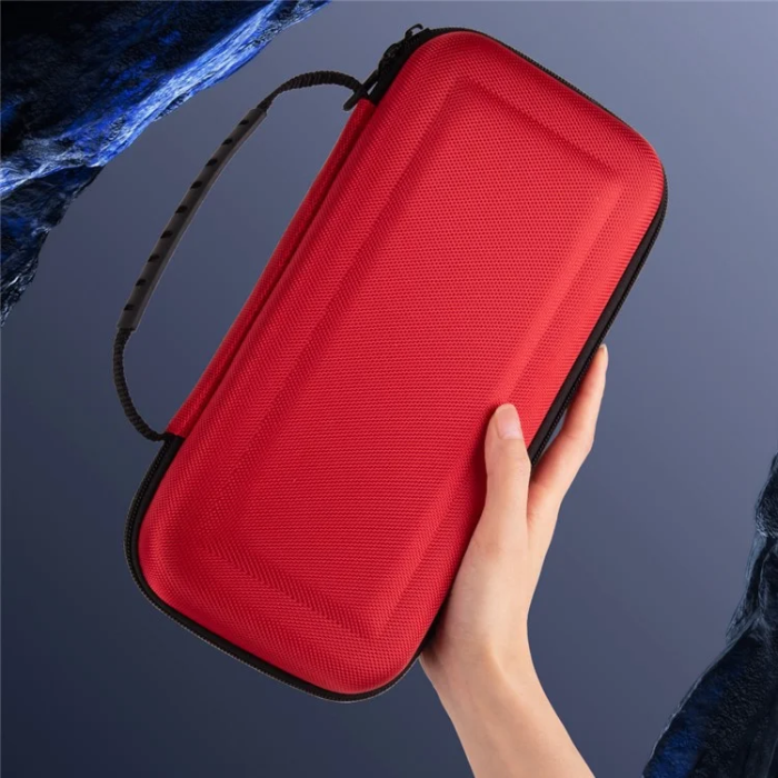 OEM - Nintendo Switch 2 Fodral Oxford Tyg - Röd
