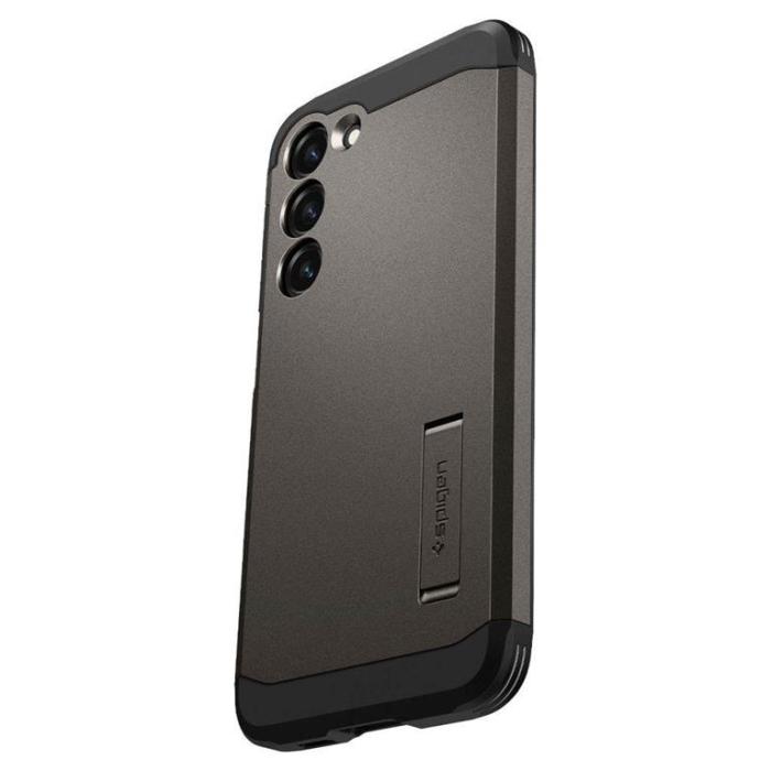 UTGATT - Spigen Galaxy S23 Skal Tough Armor - Gunmetal