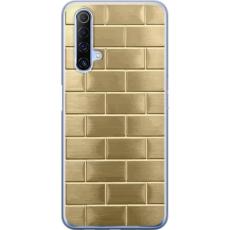 iSecrets - Mobilskal till Realme X50 5G med Gyllene Murstenar