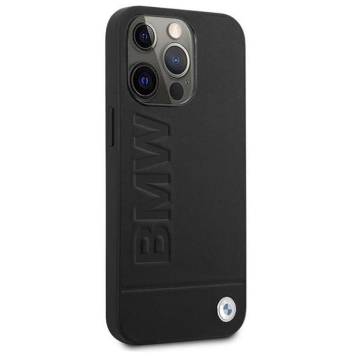 BMW - BMW iPhone 14 Pro Max Skal Magsafe Signature Logo Imprint - Svart