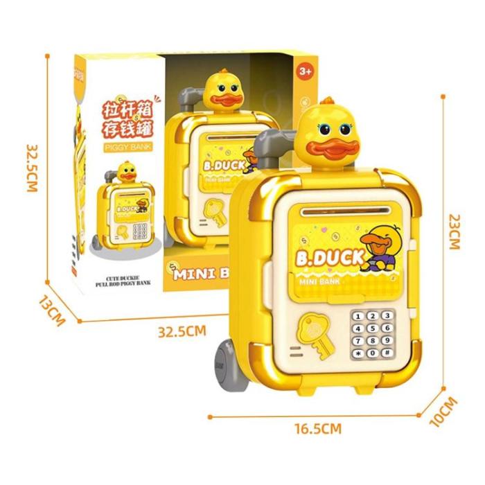 OEM - Spargris för Barn (3-8 år) med Fingeravtrycksigenkänning Sparleksak