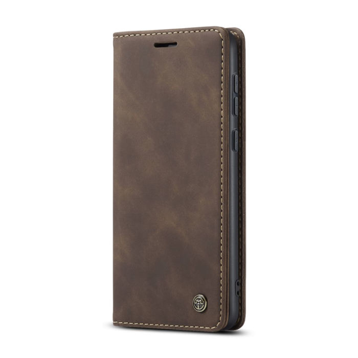 Caseme - CASEME Galaxy A56 5G Plånboksfodral 013 Series Läder - Coffee