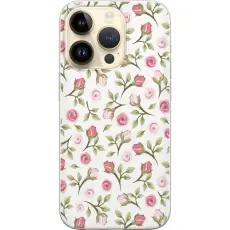 Gustaf - Mobilskal till Apple iPhone 15 Pro med Blommigt