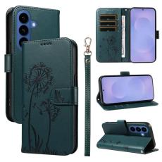 OEM - Samsung Galaxy S26+ Pl&aring;nboksfodral Konstl&auml;der Med Rem Maskrostryck - Bl&aring;