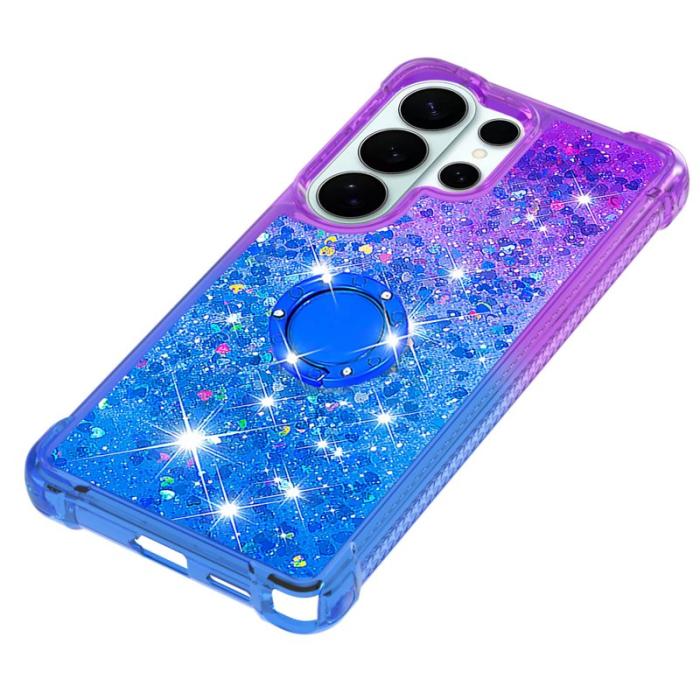 OEM - Mobilskal till Samsung Galaxy S26 Ultra TPU Gradiant Stöd - Lila+Himmelblå