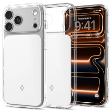 Spigen - Spigen iPhone 17 Pro Mobilskal Magsafe Ultra Hybrid - Glossy Vit
