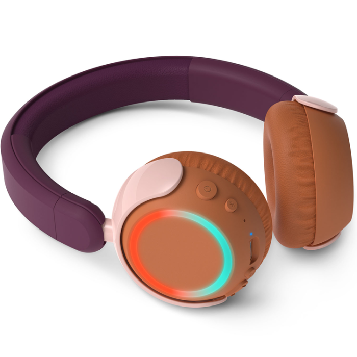 Philips - PHILIPS On-Ear Hörlurar Bluetooth Barn Volymbegränsning - Brun