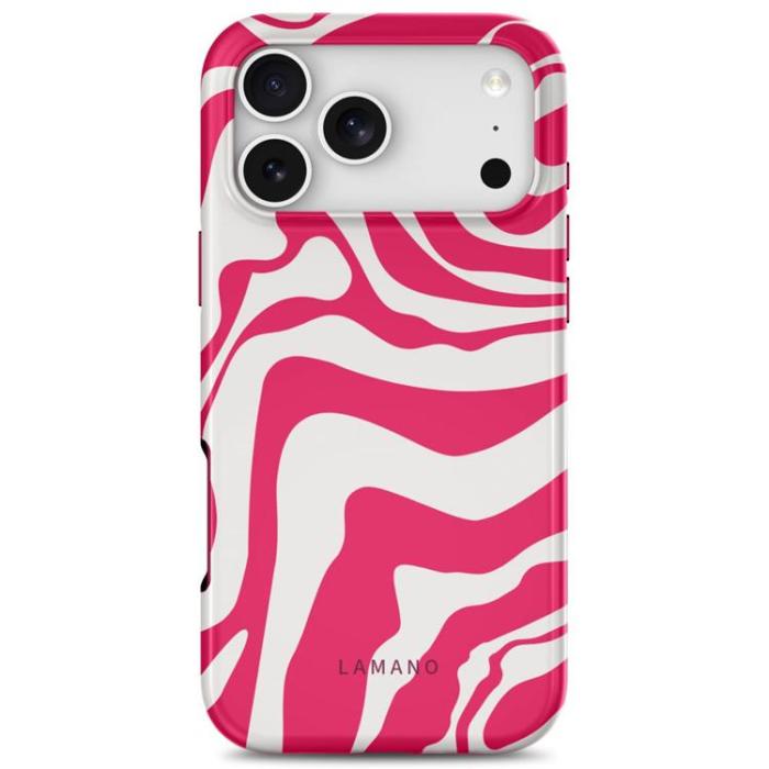 Tech-Protect - Tech-Protect Mobilskal För iPhone 18 Pro Max Magsafe Lamano - Flamingo Bloom