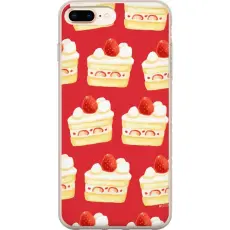 Gustaf - Mobilskal till Apple iPhone 8 Plus med T&aring;rta