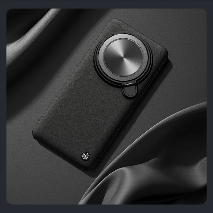 Nillkin - Nillkin Xiaomi 14 Ultra Mobilskal CamShield Prop Läder - Svart