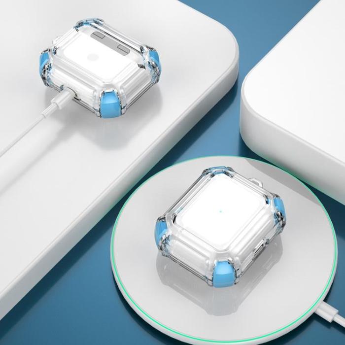 A-One Brand - Dual TPU Skal Airpods 3 - Sky Blå