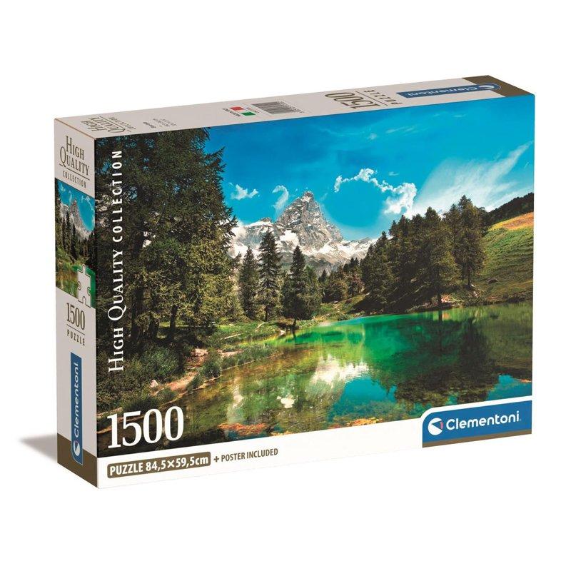 CLEMENTONI Pussel 1500 Pcs CB High Quality Collection Blue Lake