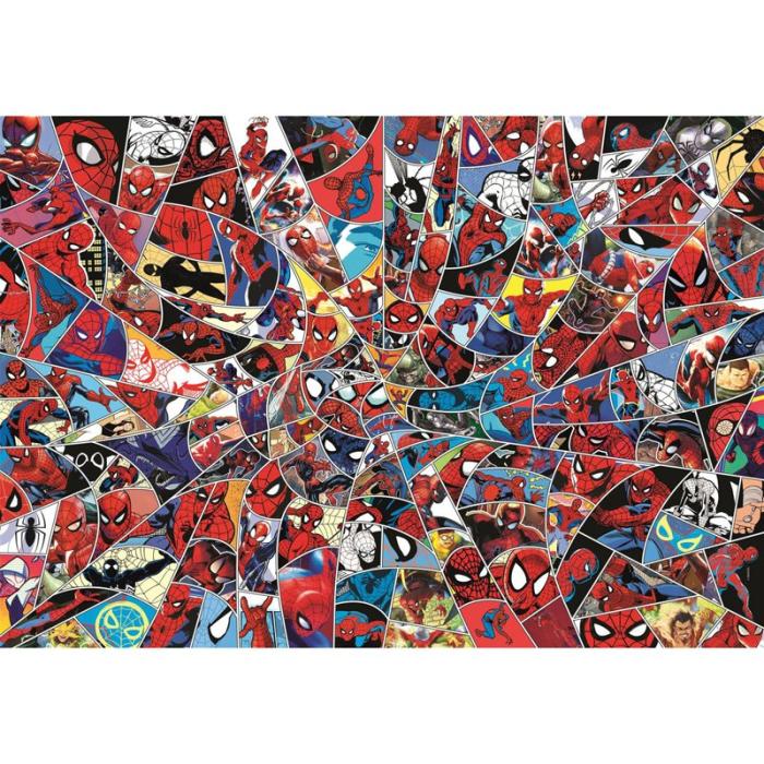 CLEMENTONI - CLEMENTONI Pussel 1000 Pcs Impossible CB High Quality Collection Spider-Man
