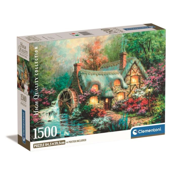 CLEMENTONI - CLEMENTONI Pussel 1500 Pcs CB High Quality Collection Country Retreat