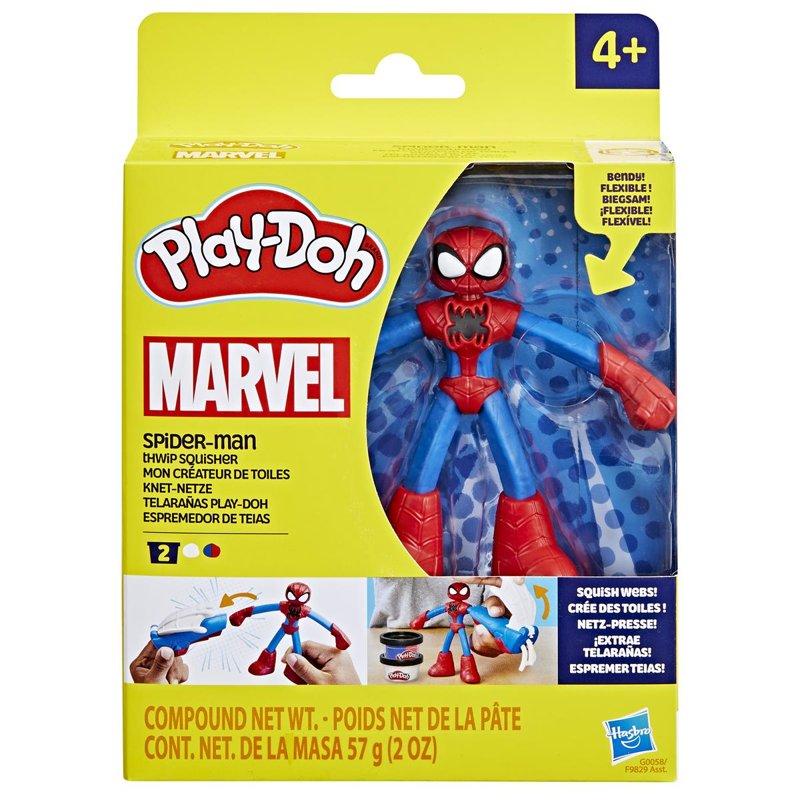 PLAY-DOH Marvel Spider-Man & Compound Thwip Squisher