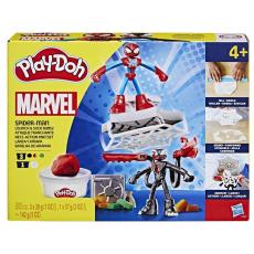PLAY-DOH - PLAY-DOH Marvel Spider-man Launch & Slice Playset
