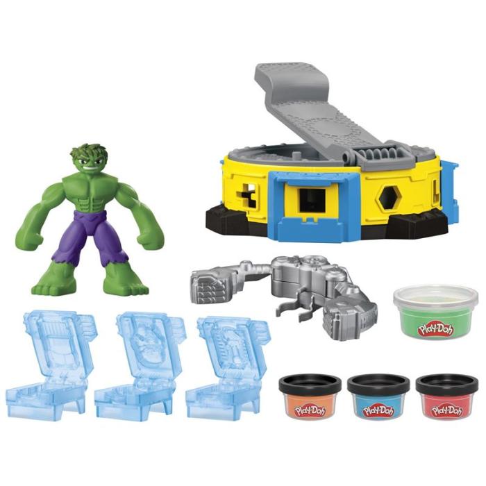 PLAY-DOH - PLAY-DOH Marvel Hulk & Squish Playset