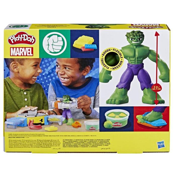 PLAY-DOH - PLAY-DOH Marvel Hulk & Squish Playset