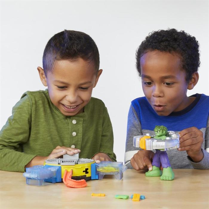 PLAY-DOH - PLAY-DOH Marvel Hulk & Squish Playset