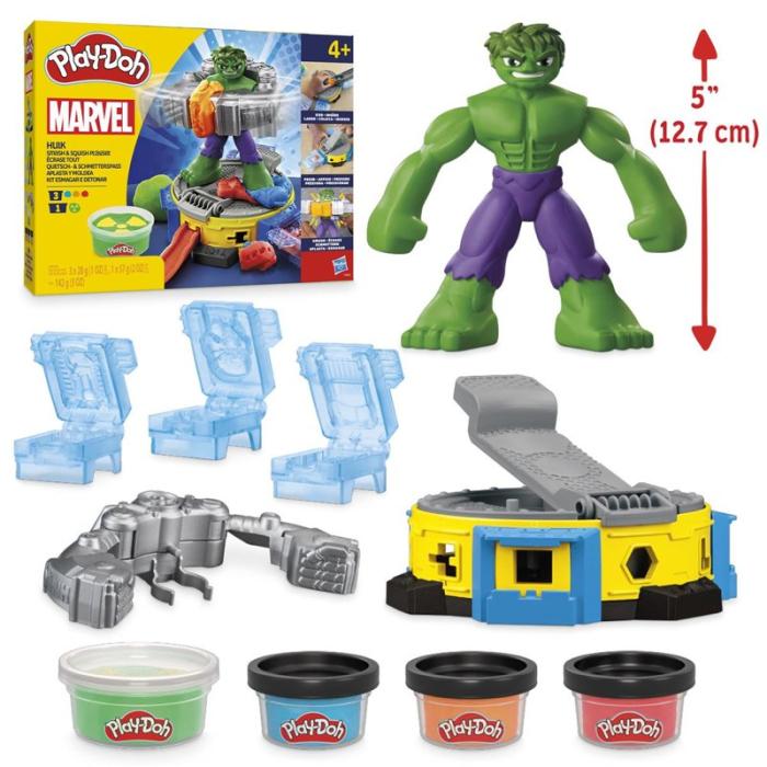 PLAY-DOH - PLAY-DOH Marvel Hulk & Squish Playset