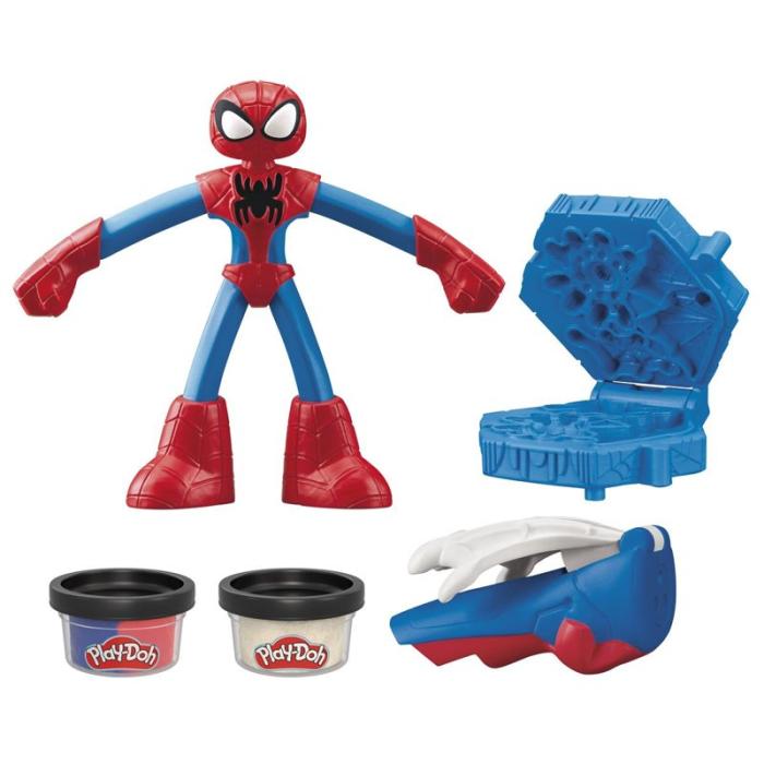PLAY-DOH - PLAY-DOH Marvel Spider-Man & Compound Thwip Squisher