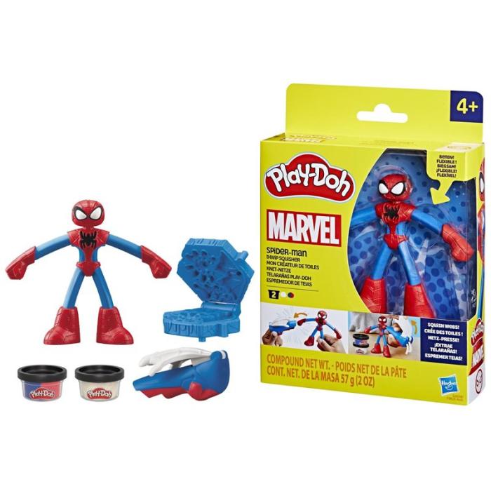 PLAY-DOH - PLAY-DOH Marvel Spider-Man & Compound Thwip Squisher