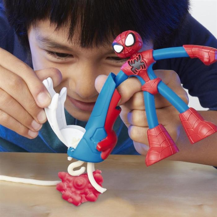PLAY-DOH - PLAY-DOH Marvel Spider-Man & Compound Thwip Squisher