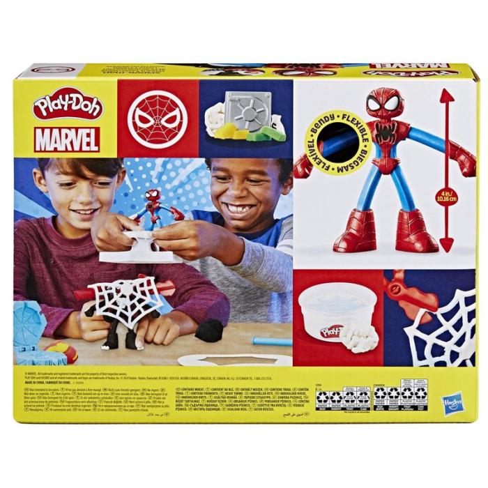 PLAY-DOH - PLAY-DOH Marvel Spider-man Launch & Slice Playset