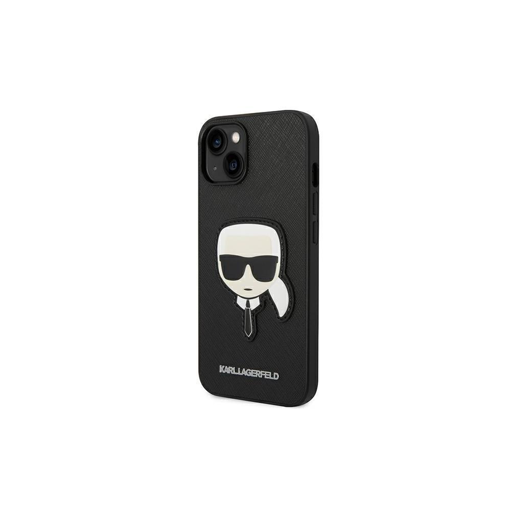 Karl Lagerfeld Saffiano PU Skal för iPhone 14 Pro Svart | 2353 | AlltMobil