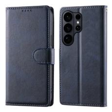 OEM - Pl&aring;nboksfodral f&ouml;r Samsung Galaxy S26 Ultra Konstl&auml;der Kickstand - Bl&aring;