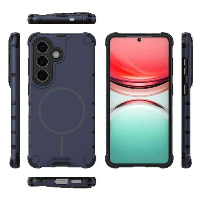 OEM - Mobilskal för Samsung Galaxy S26 Magnetiskt TPU + PC - Mörkblå