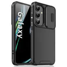 OEM - Mobilskal f&ouml;r Samsung Galaxy S26 Plus PC + TPU med kameraskydd - Svart