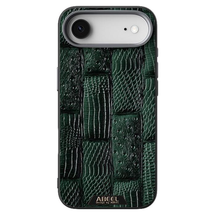 ABEEL - ABEEL Mobilskal till iPhone Air MagSafe Äkta Läder Grön