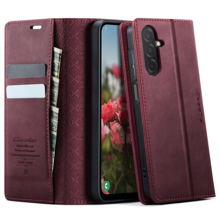 Caseme - CASEME 033 Series Fodral för Samsung Galaxy A17 5G/4G Röd