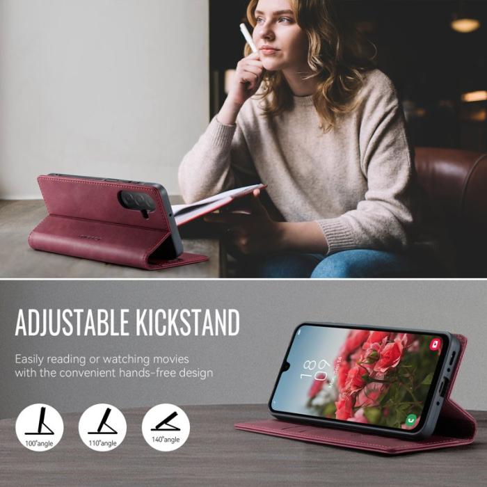 Caseme - CASEME 033 Series Fodral för Samsung Galaxy A17 5G/4G Röd