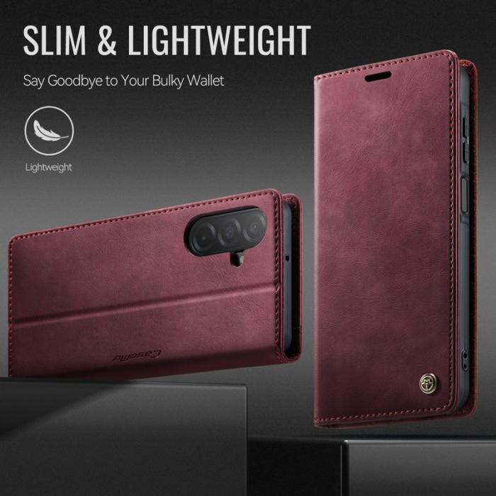 Caseme - CASEME 033 Series Fodral för Samsung Galaxy A17 5G/4G Röd