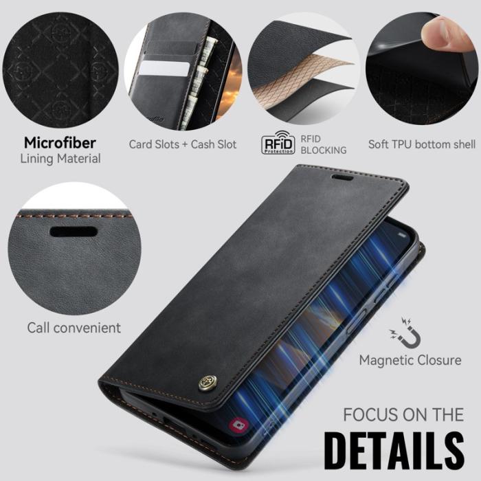 Caseme - CASEME 033 Series Fodral för Samsung Galaxy A17 5G - Svart