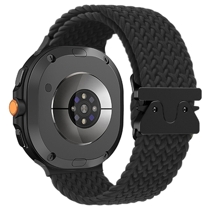 A-One Brand - Galaxy Watch 8/ 8 Classic (40/44/46mm) Armband Nylon - Svart