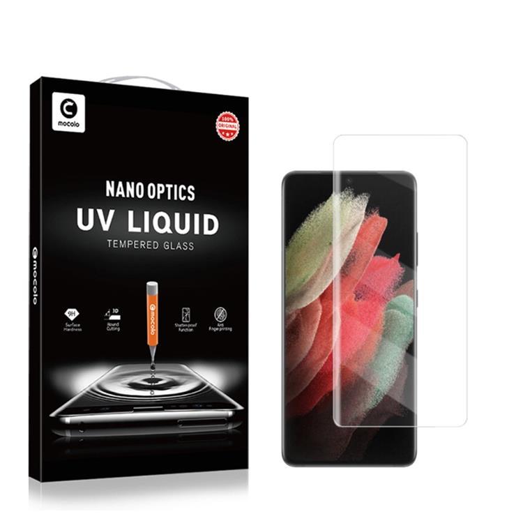 Mocolo UV 3D Curved Härdat Glas Skärmskydd Galaxy S22 Plus 5G | 5468 | AlltMobil