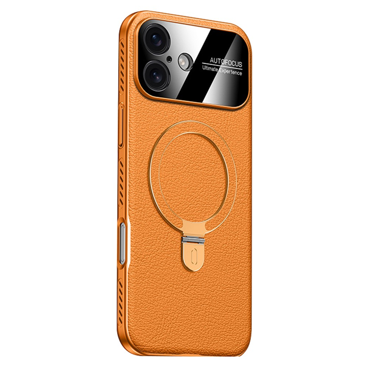 Mobilskal till iPhone 17 MagSafe Kickstand Electroplated Cooling - Orange (Orange) | 2353 | AlltMobil